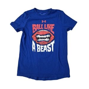 Under Armour Kids Blue Graphic T-Shirt